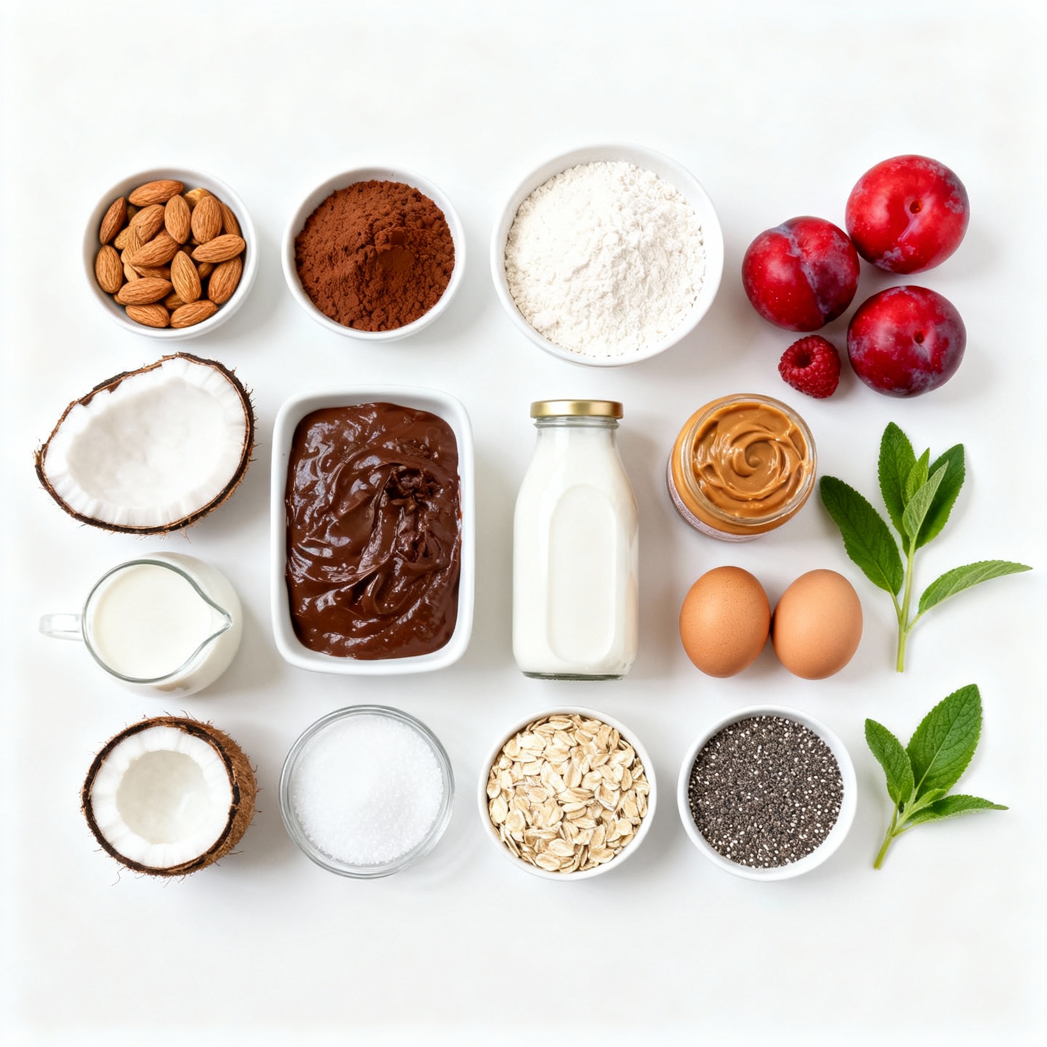 Postre sin azúcar con decoración y presentación impecable