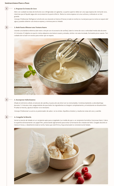 Página interna del ebook — receta 3